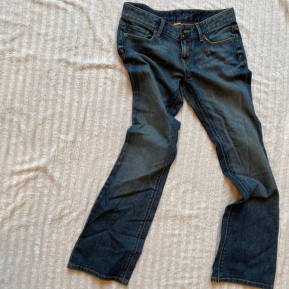 Ann Taylor Loft Boot Cut Jeans - Picture 3 of 6